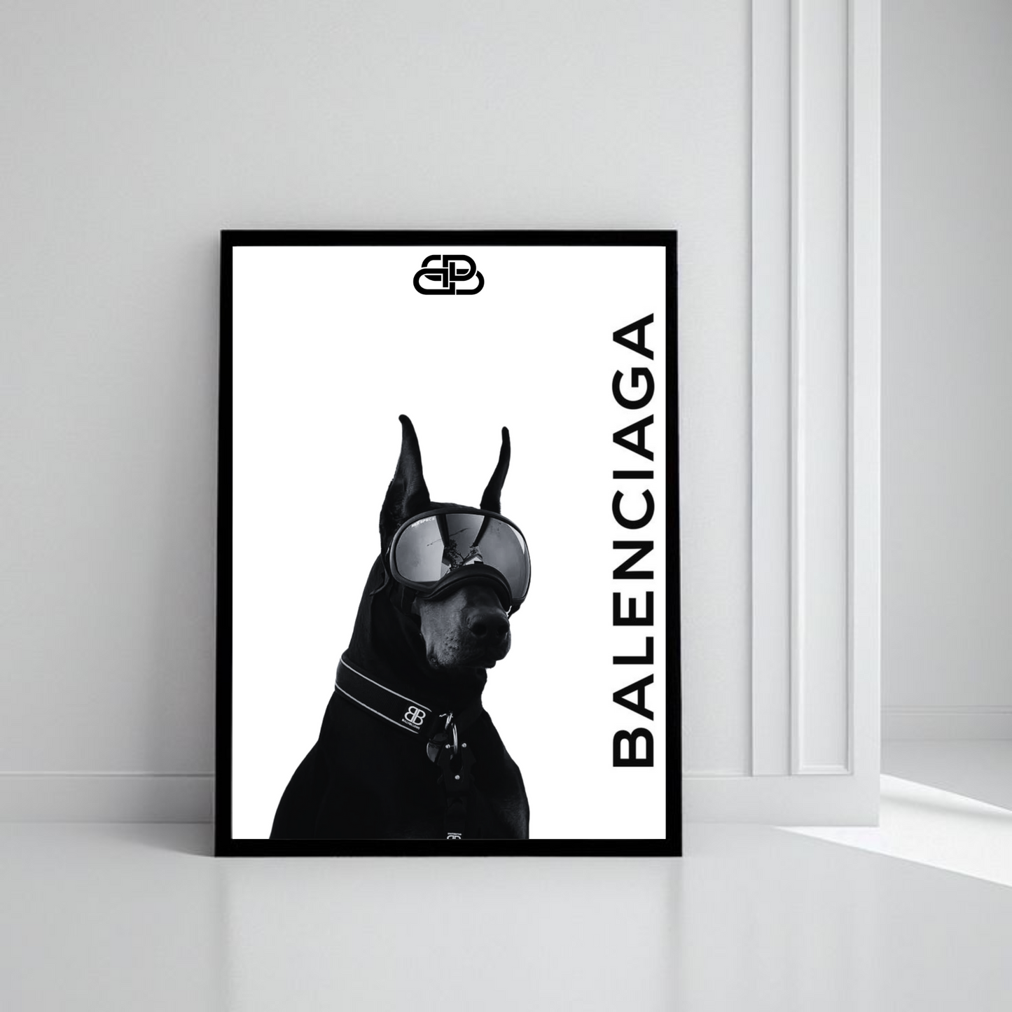 BALANCIAGA Doberman Wall Art