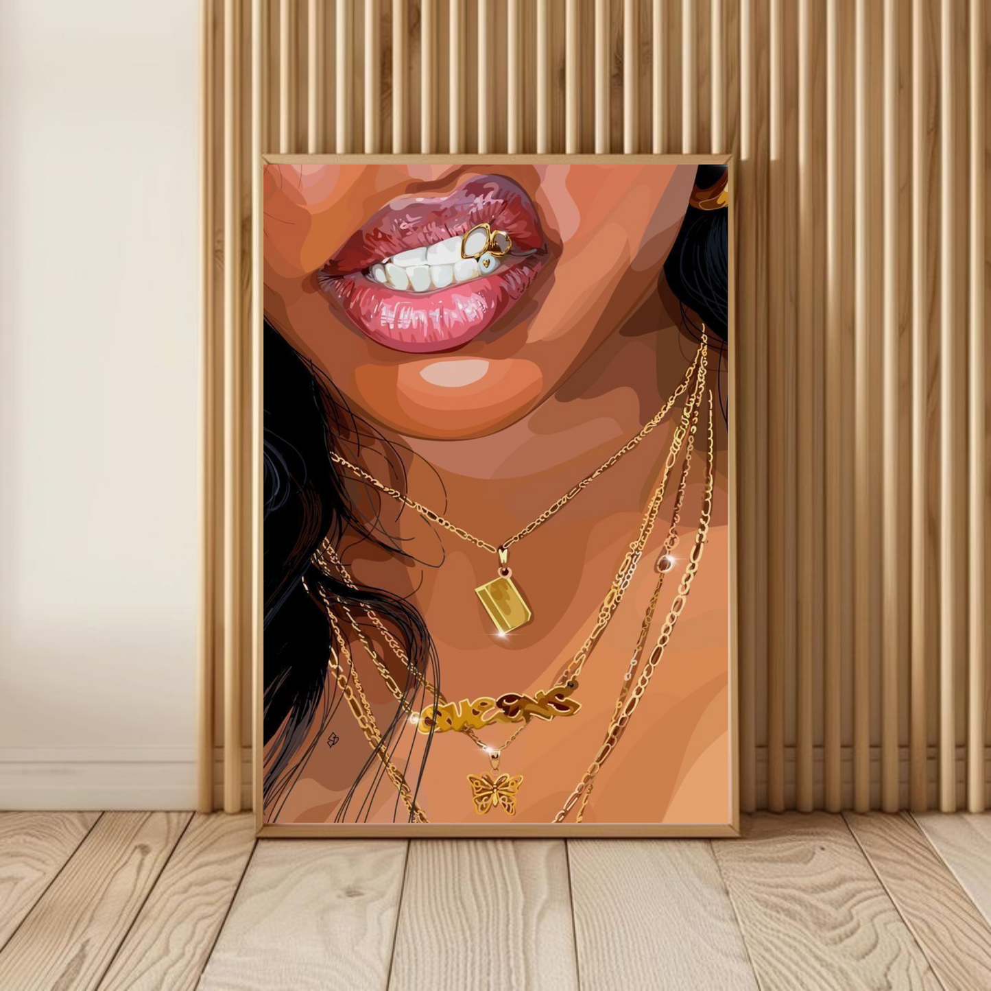 Baddie embodied Wall Art