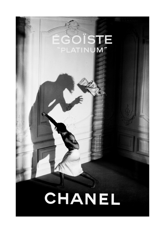 EGOISTE "Platinum" CHANEL Wall Art