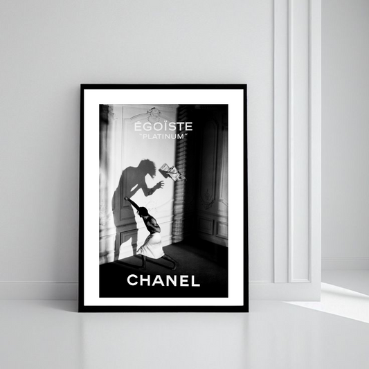 EGOISTE "Platinum" CHANEL Wall Art