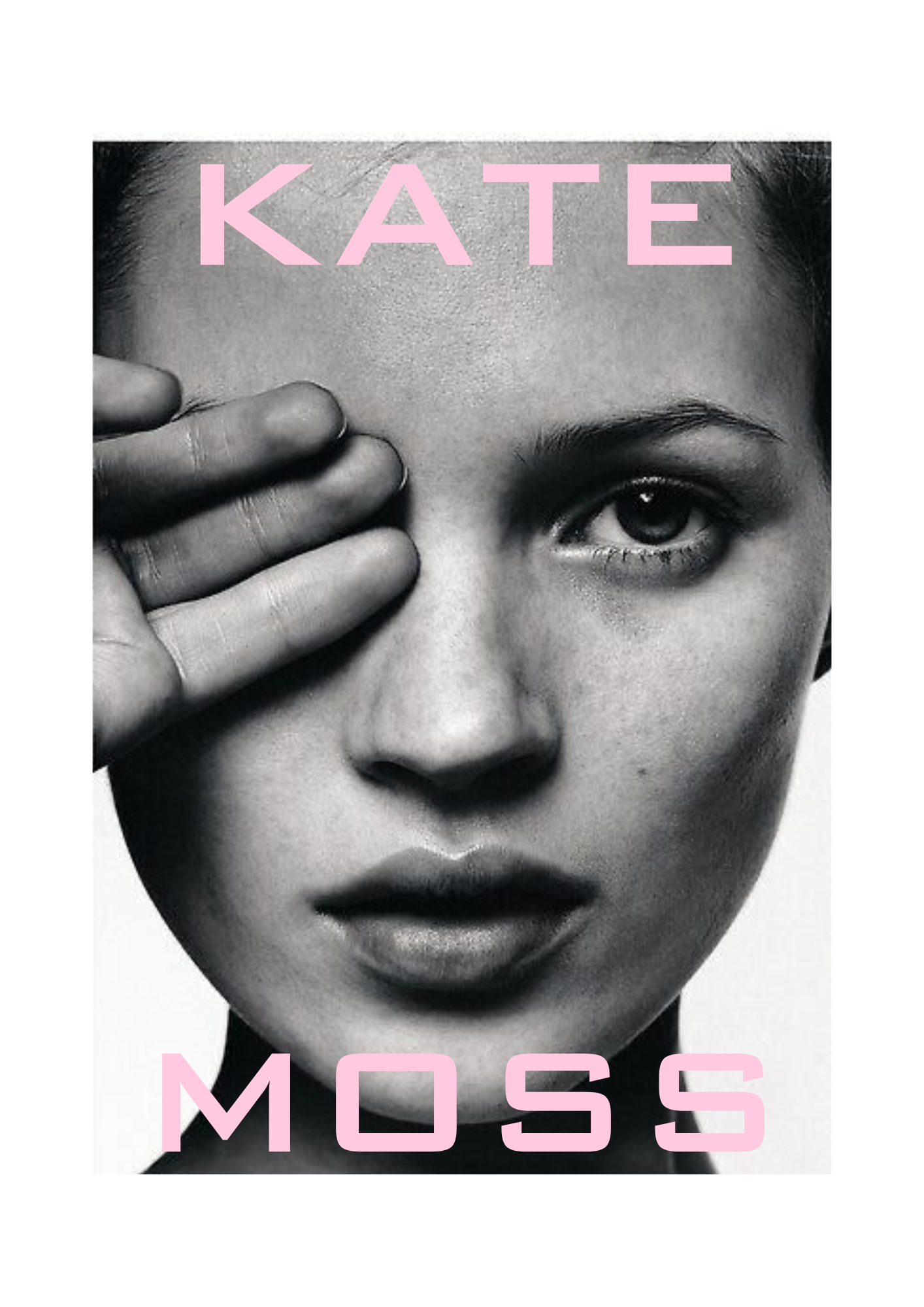 Kate Moss Wall Art A3(29.7x42cm)