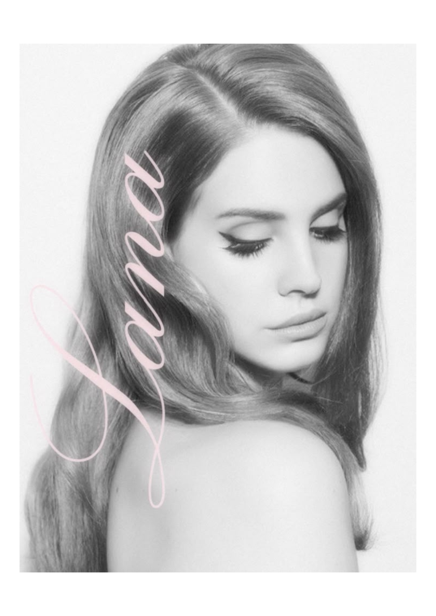 Lana Del Rey Aesthetic Poster