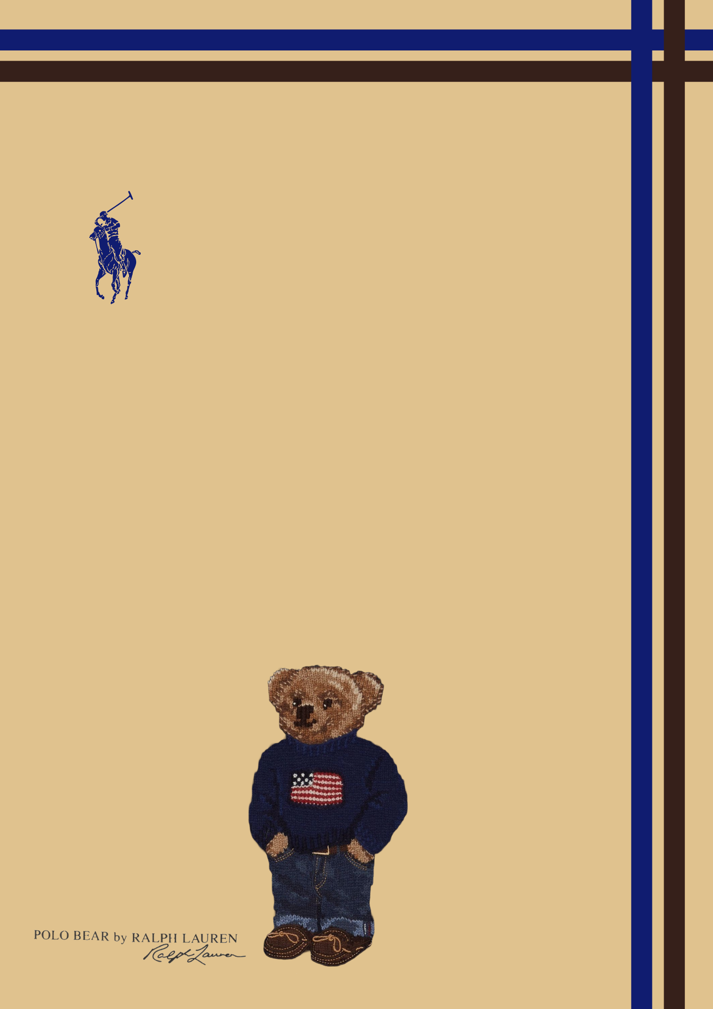 RALPH LAUREN BEAR Wall Art